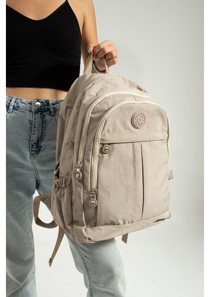 Unisex Okul Çantası Günlük Sırt Çantası 40*30 cm Lise Ortaokul Çantası Hafif Yağmur Geçirmez Kumaş fiyatları