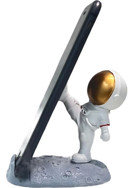 Mini Astronot Model Telefon ve Tablet Tutucu Standı indirimleri