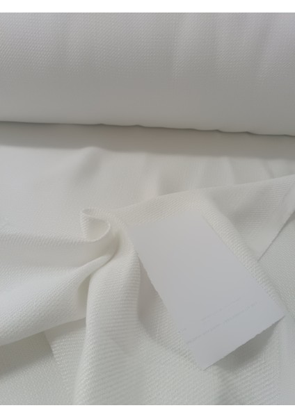 Ekru Beyaz - Düz Dökümlü Fon Perde - Pilesiz Düz Dikim - 7874B indirimleri