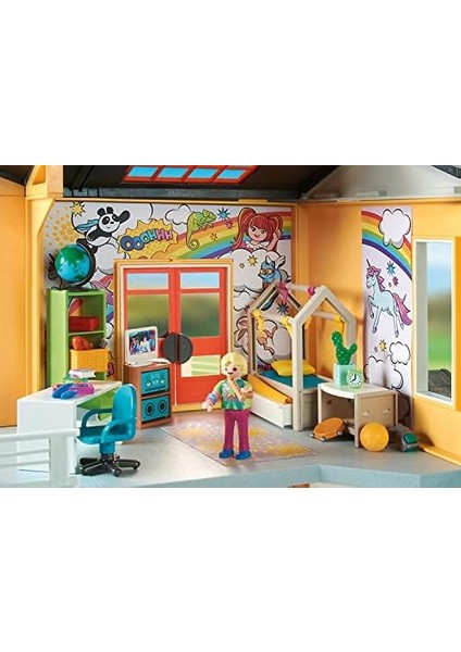 70988 Şehir Hayatı Modern Ev Lüks Genç Odası, Eğlenceli, Yaratıcı Rol Yapma, Oyun Setleri 4 Yaş ve Üzeri Çocuklar Için Uygundur fiyatları