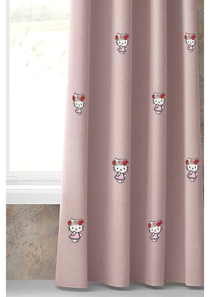 Hello Kitty Çocuk Odası Karartma Blackout Fon Perde fiyatları