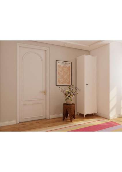 Harput Beyaz Çok Amaçlı Tek Kapaklı Dolap fiyatları