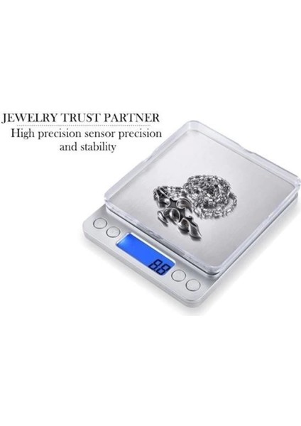Dijital Hassas Mutfak Terazisi Hassas Tartı 2000 Gr/01 gr Hassasiyet fırsatları