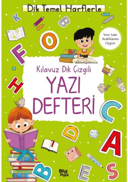 Kılavuz Dik Çizgili Yazı Defteri (Büyük Boy)