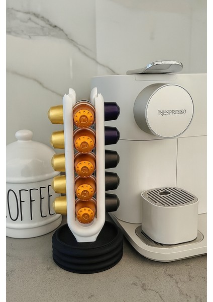 Nespresso Kahve Kapsül Standı | Mutfak Kahve Köşesi Organizer Dekor