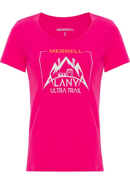 Trail Kadın Pembe Tişört