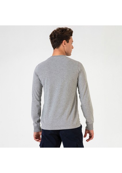 Tylor Erkek Gri Sweatshirt