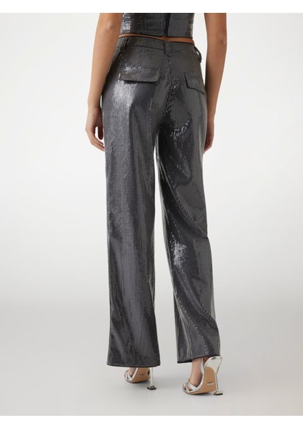 W5RB32WGX40 Cassıa Cargo Sequıns Kadın Pantolon fırsatları