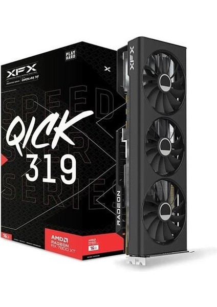 16GB RX7800XT Speedster Qıck 319 RX-78TQICKF9 Gddr6 256BIT Hdmı-Dp Pcıe 4.0