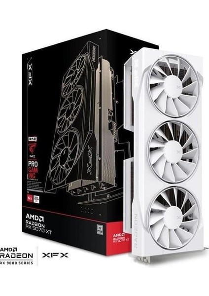 16GB RX9070XT Swıft Whıte RX-97TSWF3W9 Ddr6 256BIT Pcıe 5.0 Beyaz