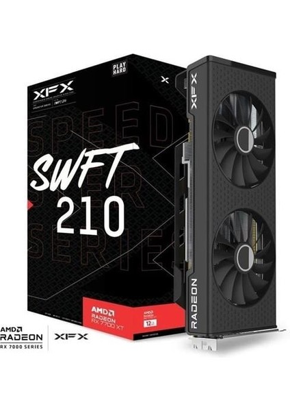 12GB RX7700XT Speedster Swft 210 EX-RX-77TSWFTFP Gddr6 128BIT Pcıe 4.0