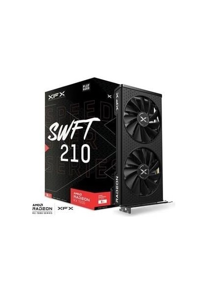 8gb RX7600 Speedster Swft 210 EX-RX-76PMBABFY Gddr6 128BIT Pcıe 4.0