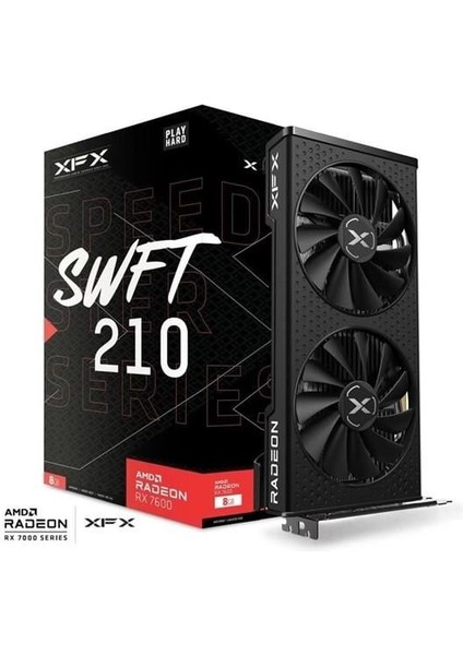 8gb RX7600 Speedster Swft 210 EX-RX-76PMBABFY Gddr6 128BIT Pcıe 4.0 fiyatları