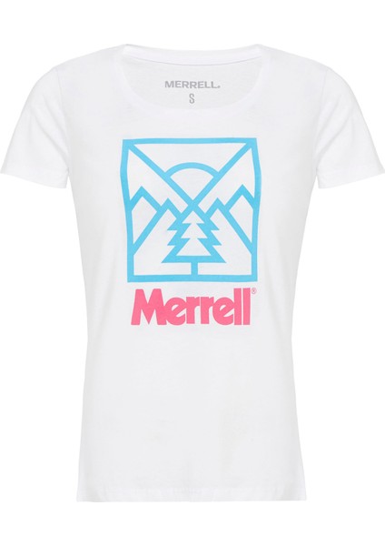 Scene Kadın Beyaz Tişört