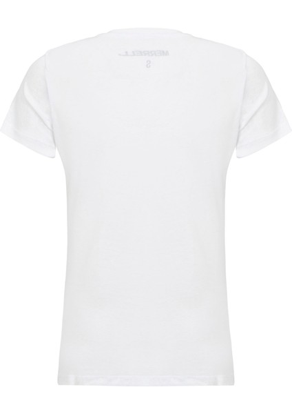 Scene Kadın Beyaz Tişört modelleri