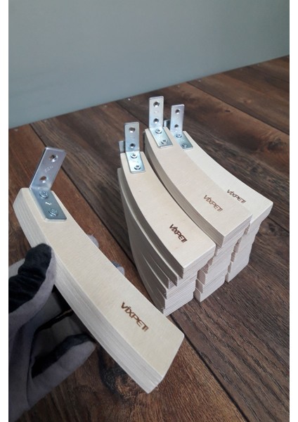Fledgio 16 cm Ahşap Güvercin Tüneği | 20 Adet | Bekar Tüneği | Ahşap Tünek | Kuş Tüneği | Dinlenme Tüneği