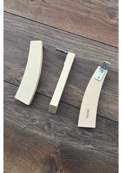 Fledgio 16 cm Ahşap Güvercin Tüneği | 20 Adet | Bekar Tüneği | Ahşap Tünek | Kuş Tüneği | Dinlenme Tüneği