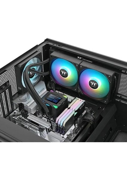 240MM LAS240-S CL-W461-PL12SW-A AM5-1851P Argb LED Göstergeli Sıvı Soğutmalı Işlemci Fanı indirimleri