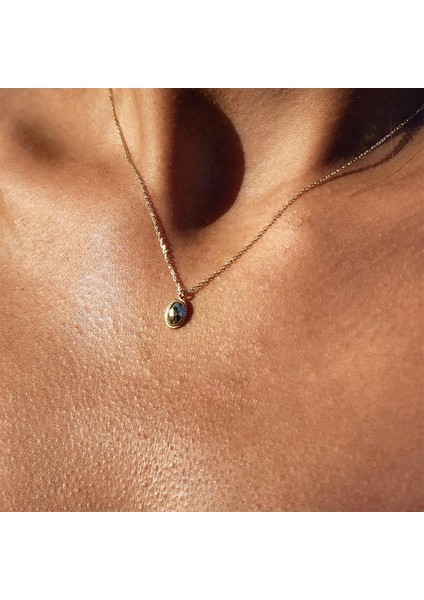 Altın Kolye - Bombeli 14 Ayar Altın Kolye