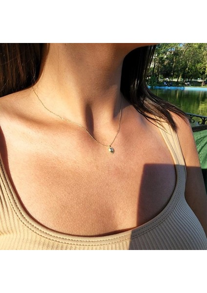 Altın Kolye - Bombeli 14 Ayar Altın Kolye modelleri