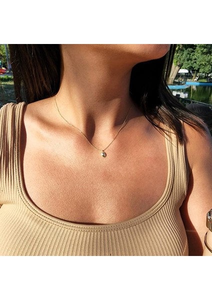 Altın Kolye - Bombeli 14 Ayar Altın Kolye fırsatları