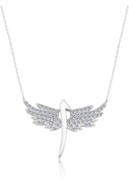 Altın Kolye - Taşlı Mikail Meleği 14 Ayar Altın Kolye