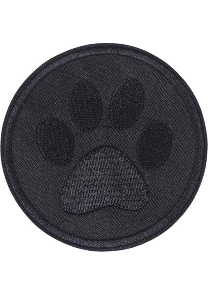 Aplike Ütü Ile Yapışan Siyah Pati Arma 5 cm