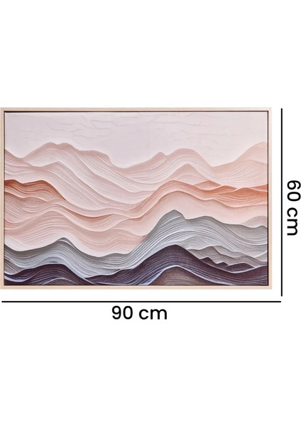 Deco Montana Tablo - Renkli - 90X60 cm indirimleri