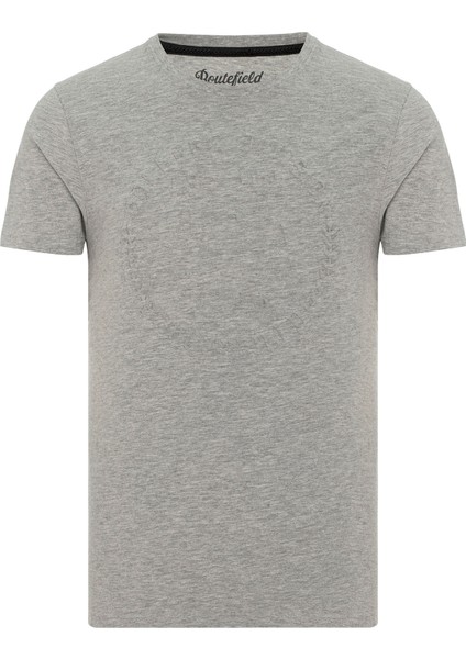 Tully Erkek Gri Tişört