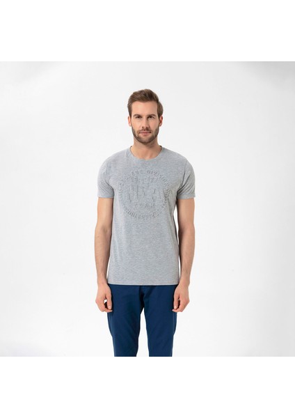 Tully Erkek Gri Tişört modelleri