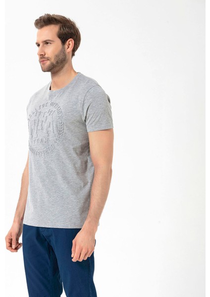 Tully Erkek Gri Tişört fırsatları