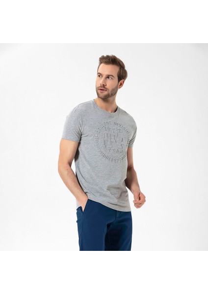 Tully Erkek Gri Tişört indirimleri