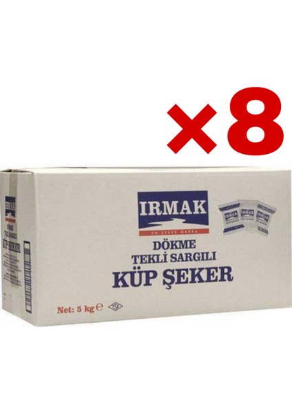 Tek Sargılı Şeker 5 kg×8