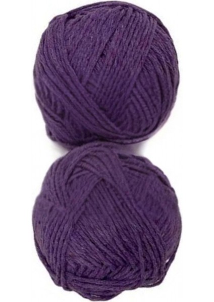 Pamuk Makrome 2 mm Mürdüm