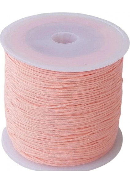 Paraşüt Ipi, Bileklik-Kolye Örgü Ipi 1 mm 50 Metre Kiremit