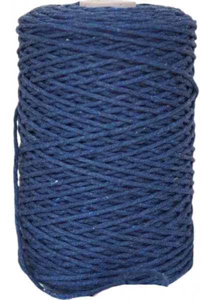 Pamuk Makrome 2 mm Indigo