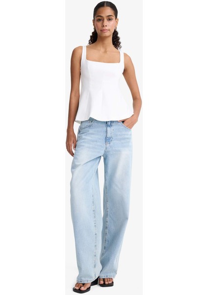 Fitted Kare Yaka Askılı Bluz F3471AX25AU fiyatları