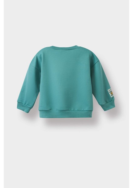 Yılbaşı Erkek Bebek Disney Lion King Bisiklet Yaka Sweatshirt F3299A525AU modelleri