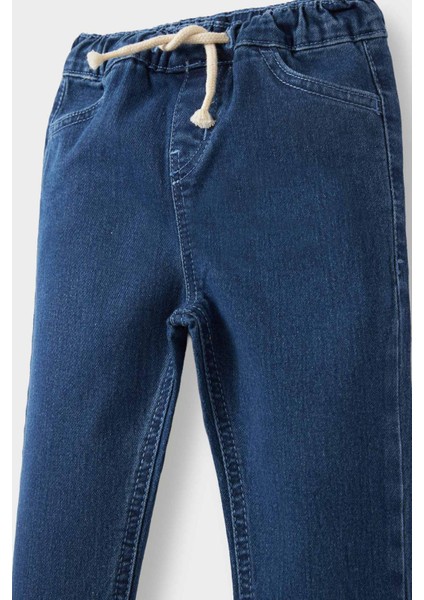 Erkek Bebek Beli Lastikli Okul Jean Pantolon D2520A525AU fiyatları