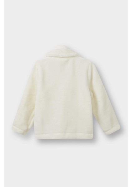 Kız Bebek Bebe Yaka Düğmeli Pelüş Hırka E8772A525AU modelleri