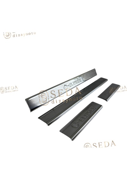 Citroen C-Elysee Sd 2012 > Kapı Eşiği 4 Prç. P. Çelik