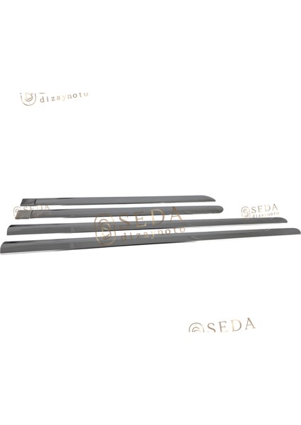 Peugeot 307 Hb 2001 > 2008 Yan Kapı Çıtası 4 Prç. P. Çelik