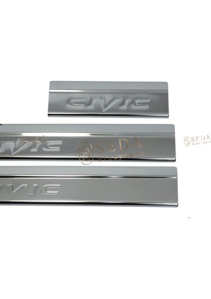 Honda Civic Sd 2012 > 2016 Kapı Eşiği 4 Prç. P. Çelik fiyatları