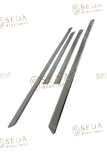 Ford Fiesta 5 Hb /3d 2002 > 2006 Yan Kapı Çıtası 4 Prç. P. Çelik fiyatları