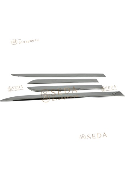 Opel Corsa D Hb 2006 > 2015 Yan Kapı Çıtası 4 Prç.p. Çelik