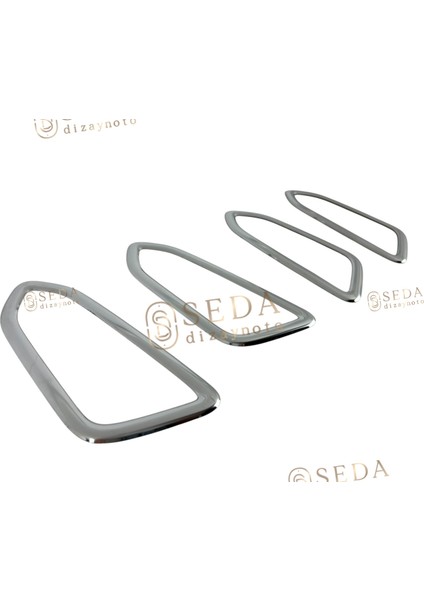 Renault Clio 5 Hb 2019 > Iç Kapı Kolu Çerçevesi 4 Prç. P. Çelik fiyatları