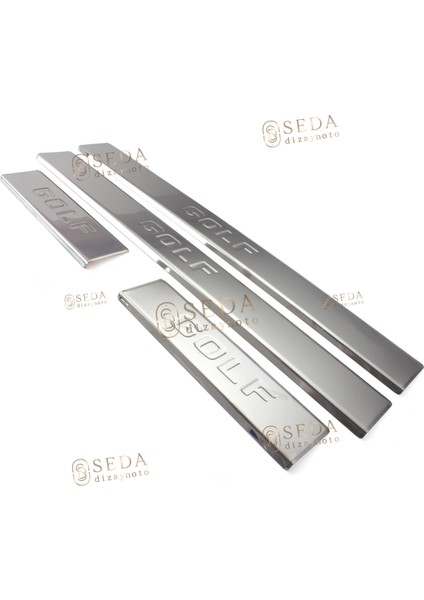 Vw Golf 7 Hb 2013 > Kapı Eşiği 4 Prç. P. Çelik