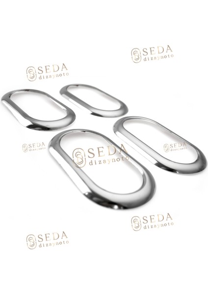 Dacia Duster Suv 2010 > Iç Kapı Kolu Çerçeve. 4 Prç. P. Çelik fiyatları