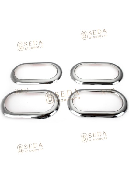 Dacia Duster Suv 2010 > Iç Kapı Kolu Çerçeve. 4 Prç. P. Çelik modelleri