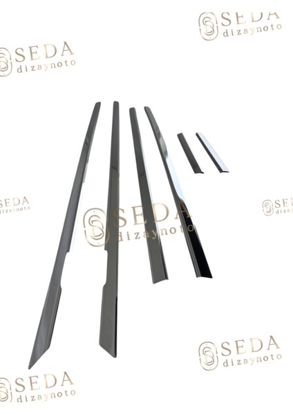 Vw Passat 3b Sd 2000 > 2005 Cam Çıtası 4 Prç. P. Çelik